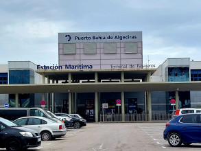 Port maritime d'Algesiras.